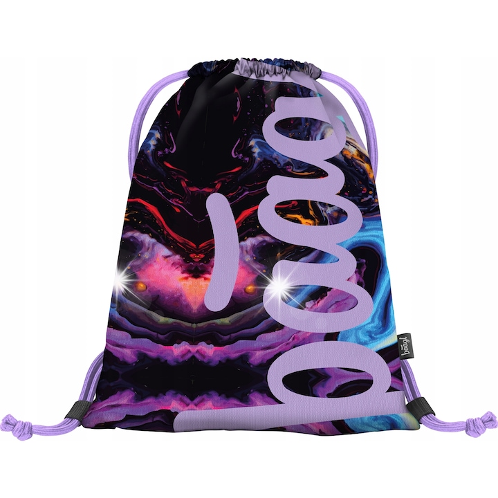 Geanta sport BAAGL, material reciclabil, culoare multicolor