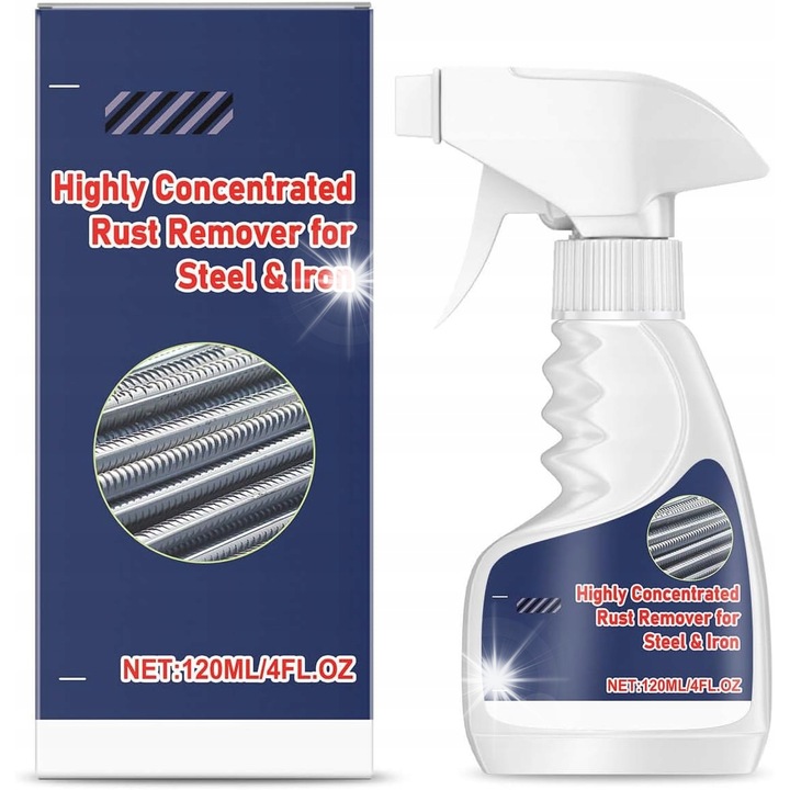 Solutie de indepartare rugina, concentrat pentru otel si fier, aplicare usoara