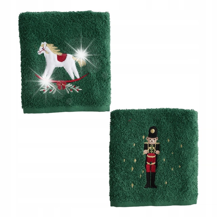 Set prosoape decorative, home&you, 2 bucati, multicolor