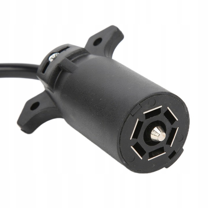 Adaptor electric 7 pini SUA la 13 pini UE, accesorii remorci auto, rezistent la praf, material de calitate