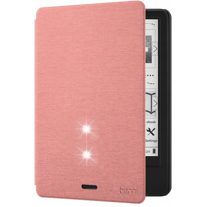 Eredeti Bemi tok e-könyv olvasóhoz, rózsaszín, 6 hüvelykes