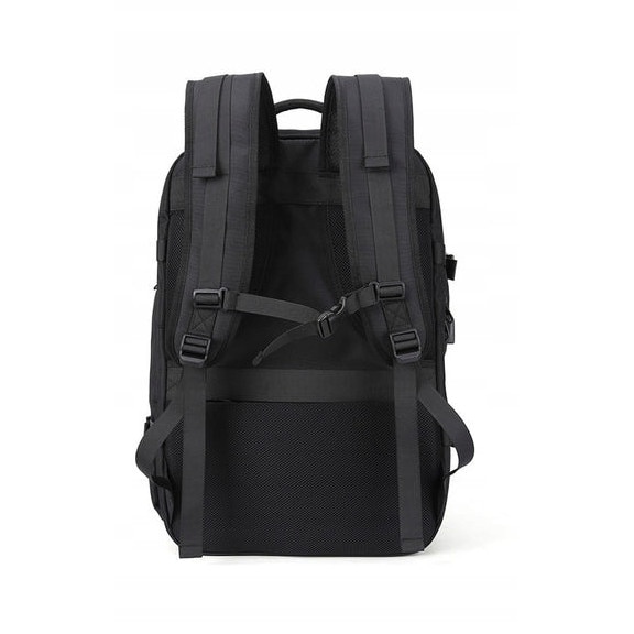 Rucsac calatorie, negru, 42x31x17cm, compartiment pentru laptop 17 inch, impermeabil