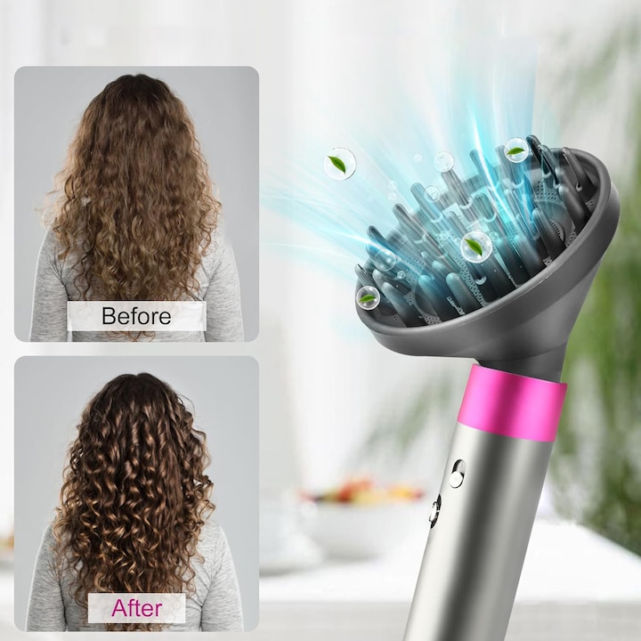 Univerzális diffúzor Dyson Airwrap HS01 HS03 HS05 hajszárítókhoz, kompakt, göndör és hullámos hajhoz