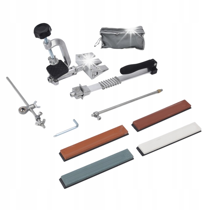 Ascutitor de cutite Bartscher, set cu 4 pietre de slefuit, 1180g