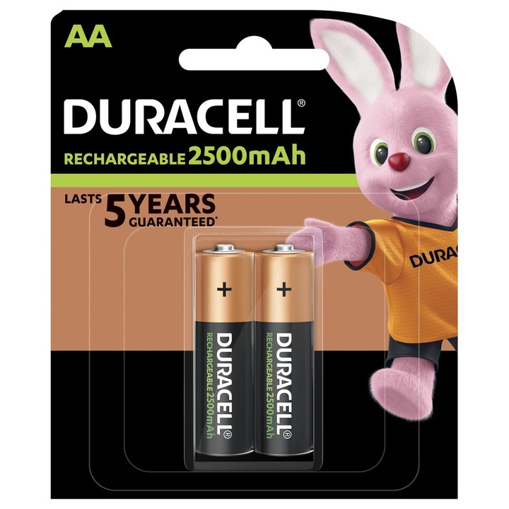 Acumulatori Duracell AAK2, R6, 2400mAh, 2 buc
