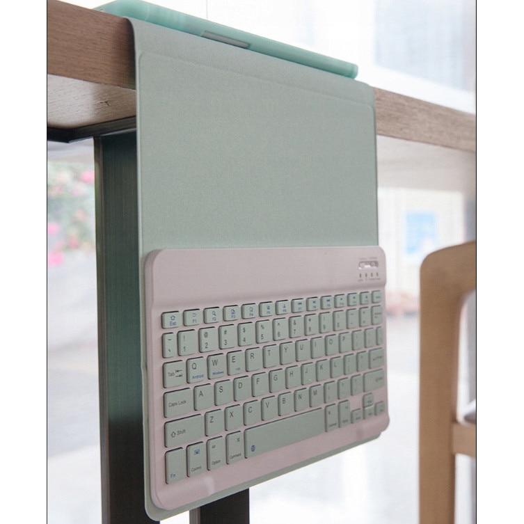 Husa tableta cu tastatura pentru Lenovo Tab M10 Plus 10,3" TB-X606F TB-X606X, verde, set complet