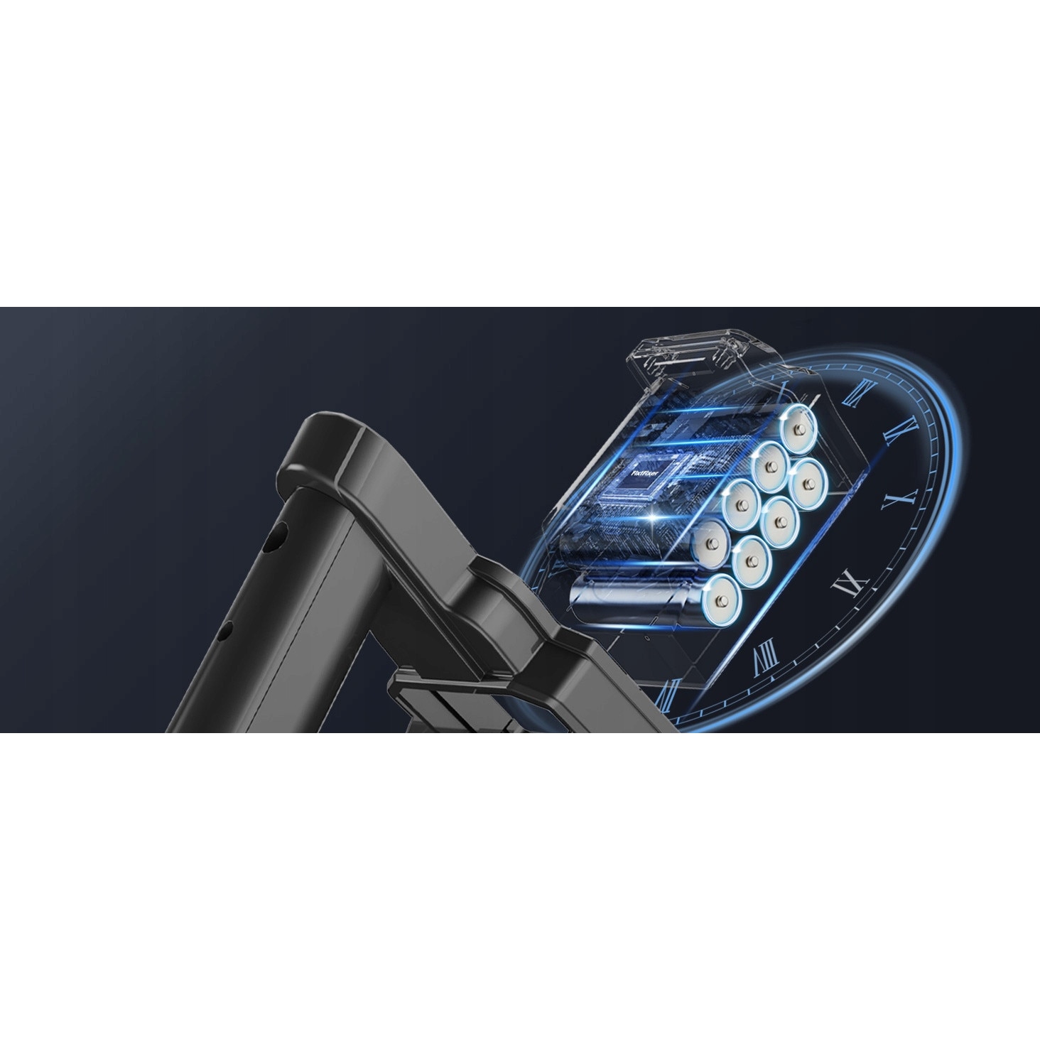 Aspirator fara fir X6M, 350W, putere de aspiratie 55KPa, 55 minute autonomie, 1,1L, cu 6 accesorii