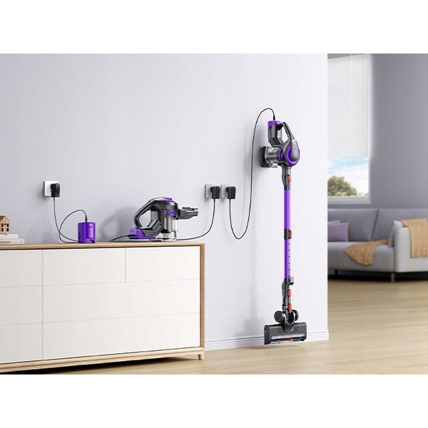 Aspirator vertical fara fir Laresar V10 Lite, 38 kPa, filtrare HEPA 5, 0,6 l, 3 kg