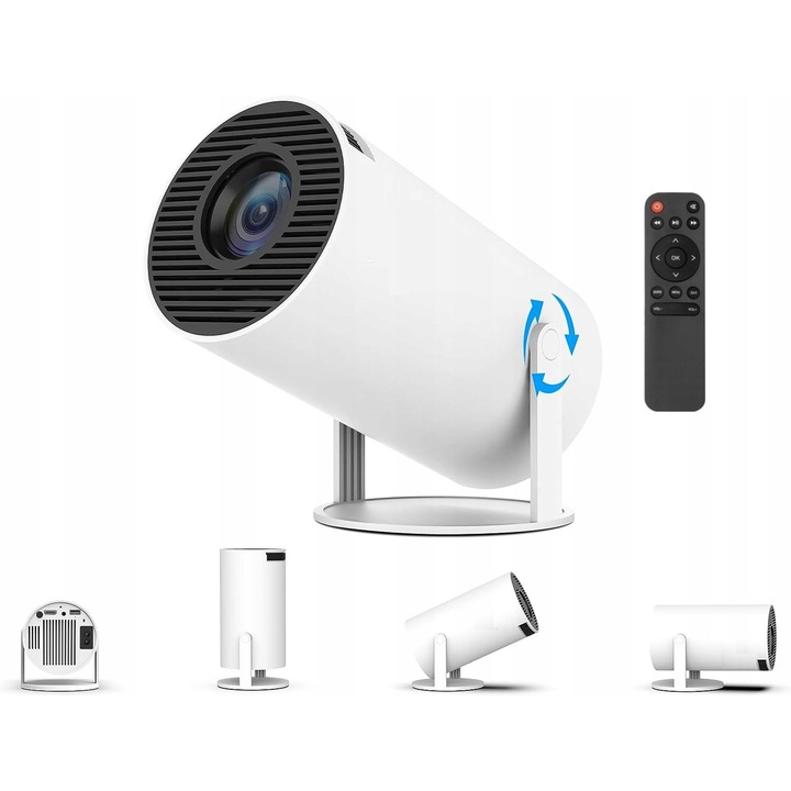 Videoproiector Magcubic, model 2024, 1280x720p, 4K, Bluetooth 5.0, 40-130"