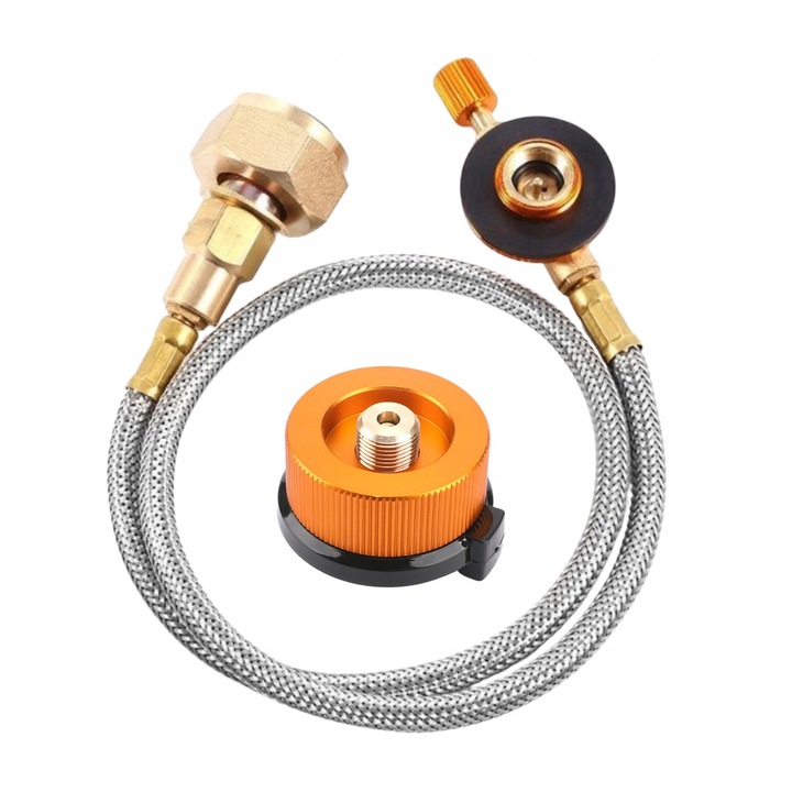 Adaptor de umplere butelii propan, 63cm, metalic, Multicolor