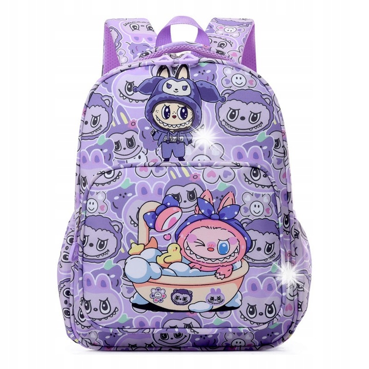 Ghiozdan pentru copii, mare capacitate, 35x12x26cm