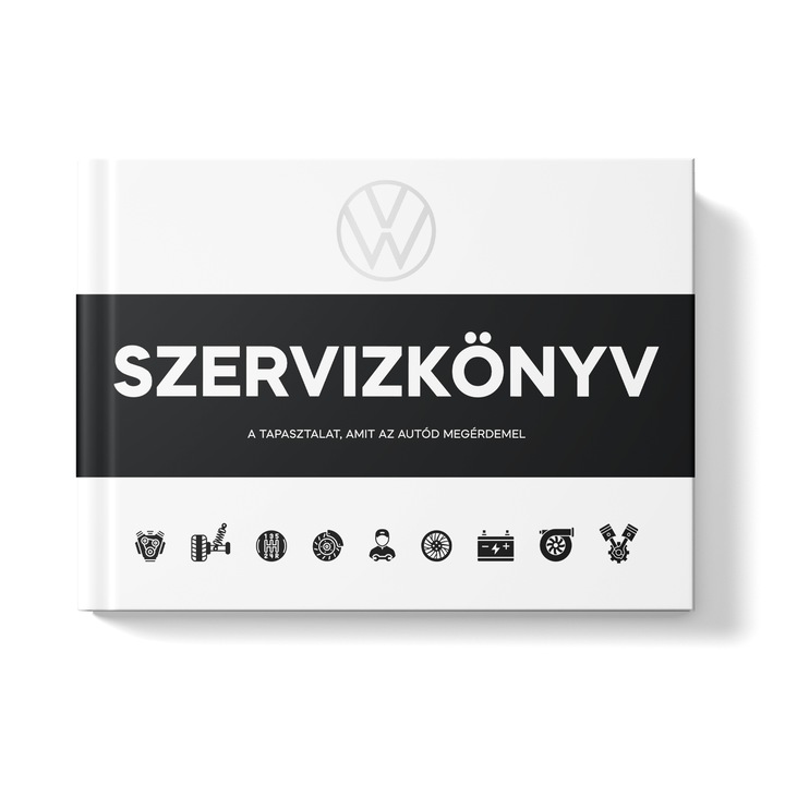 Szervizkönyv Volkswagen 2019-jelenleg – Teljes Szerviztörténet, Javítások, RCA, Műszaki Vizsga – Ideális Könyv Karbantartáshoz és Autó Eladáshoz