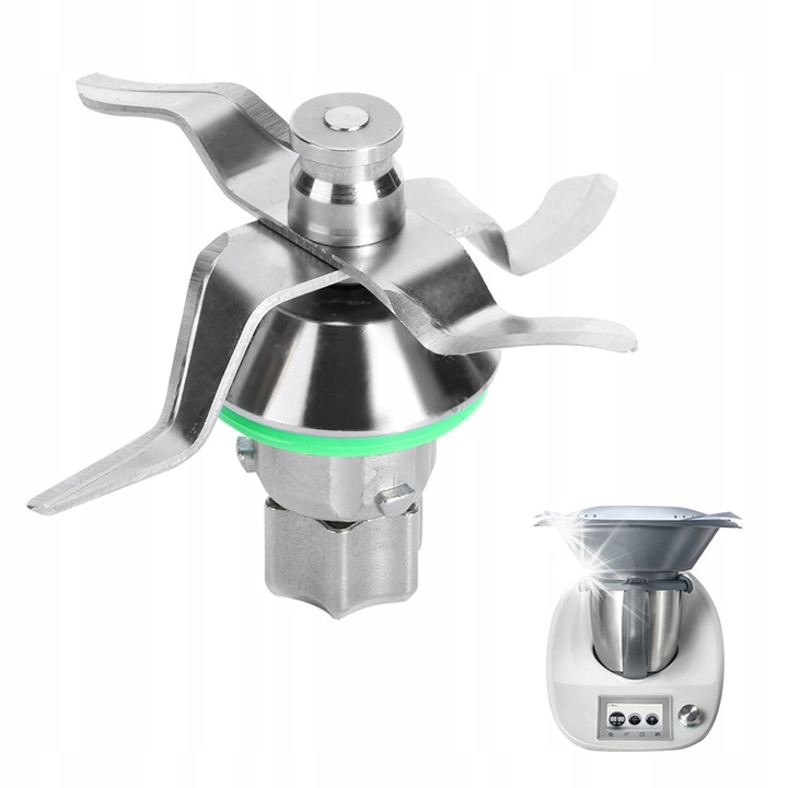 Cutit de blender din otel inoxidabil, compatibil cu Thermomix TM5, rezistent la coroziune, usor de curatat