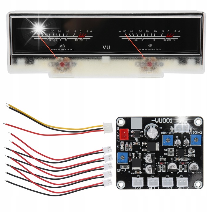 DB szintjelző, Erősítőhöz, Többszínű