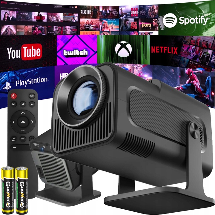 Videoproiector Magcubic, Android 11, WiFi 6, 130 inch, 1280x720p, portabil