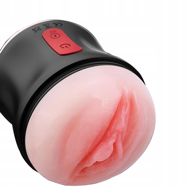 Masturbator masculin portabil, 4,33x3,46 inch, cu doua intrari, set