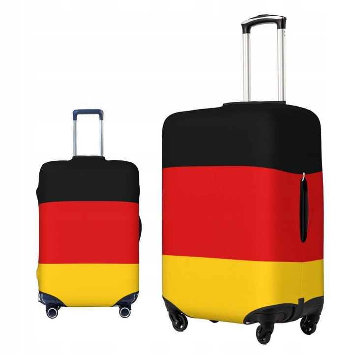 Husa pentru valiza, L 25-28 inch, 70x50x29 cm, material elastic, design unic, set 1 buc.