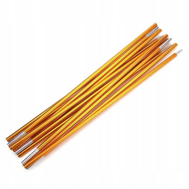 Set 2 x arcada cort, 12 segmente, 8.5mm, aluminiu, auriu, 4.42m