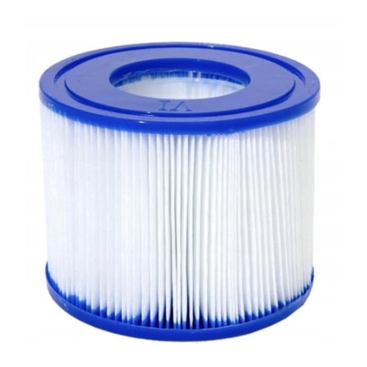 Филтър за басейн, бял/син