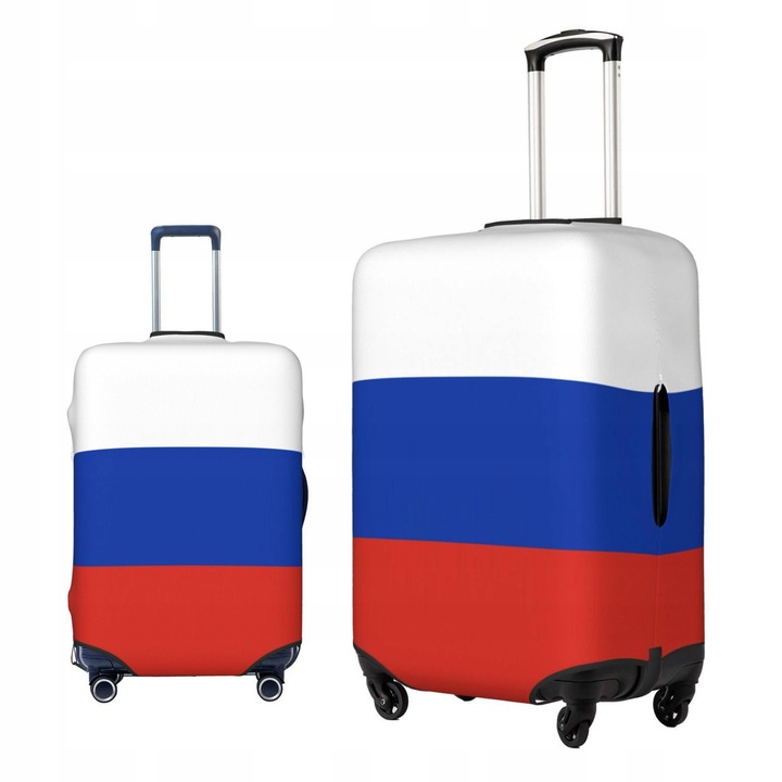 Husa pentru valiza M 22-24 inch, 63x42x26 cm, material elastic, design unic, set