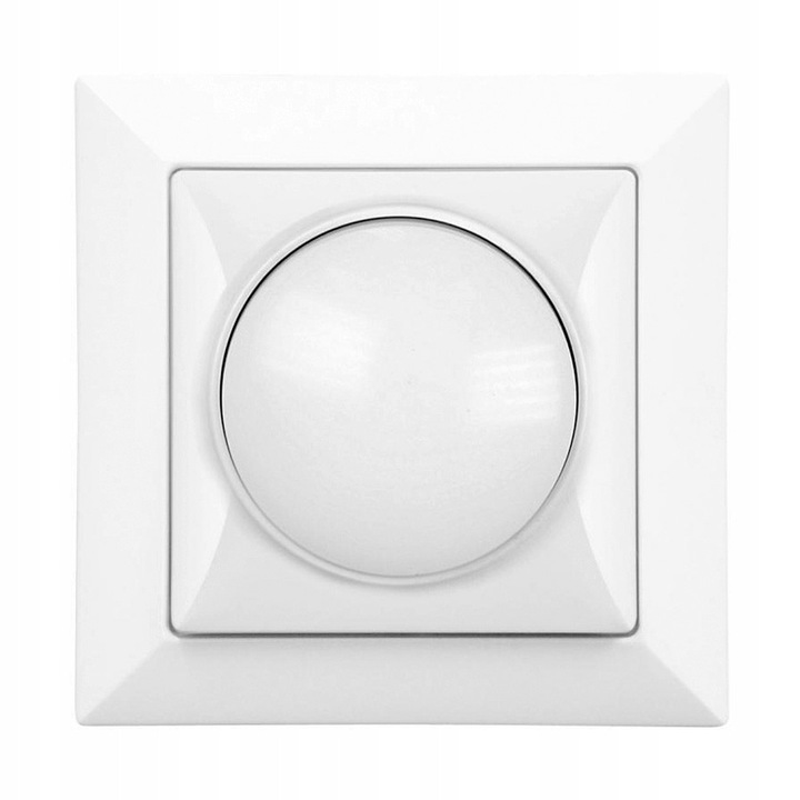 LED forgató variátor Timex Opal, fehér, 250W, 230V, falba süllyesztett