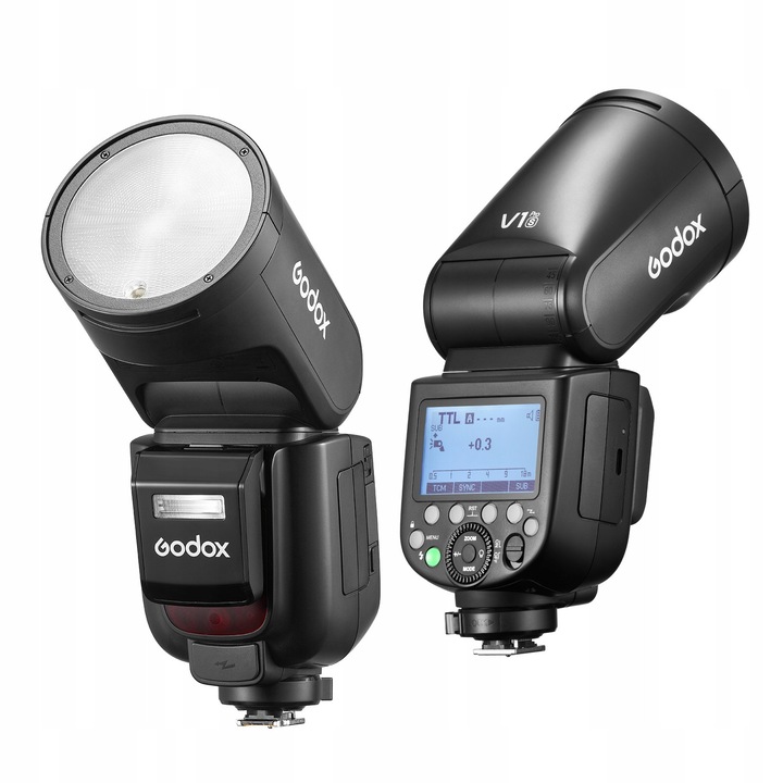 Godox V1 Pro vaku, színes szűrő készlettel, 76 Ws, 5600K, Sony fényképezőgépekhez