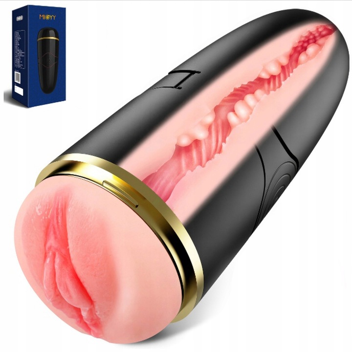 Automata maszturbátor 3D, 10 rezgési mód, 4 szívási mód, realisztikus textúra, könnyen tisztítható
