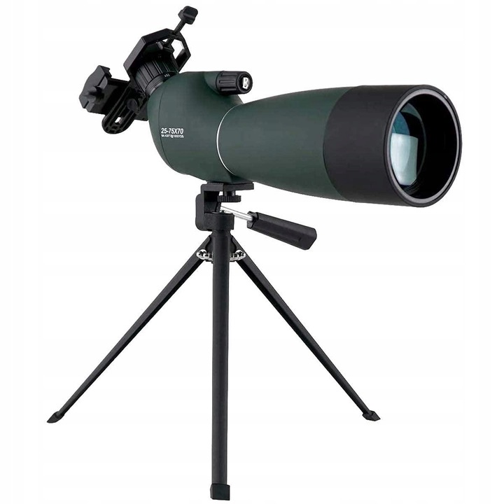 Монокуляр, ZOOM 25-75x, 70mm, BAK-4, IP65