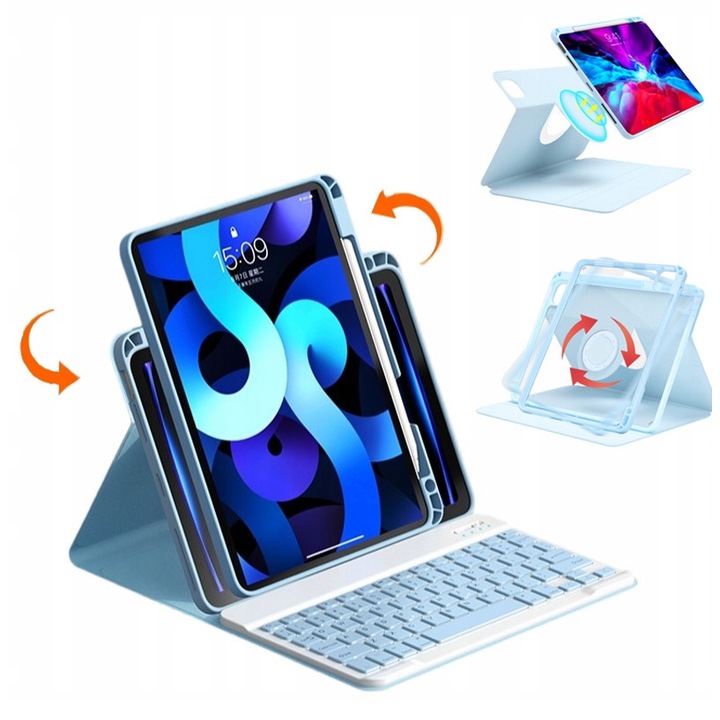 Husa cu tastatura pentru iPad 10 Gen 10.9 2022
