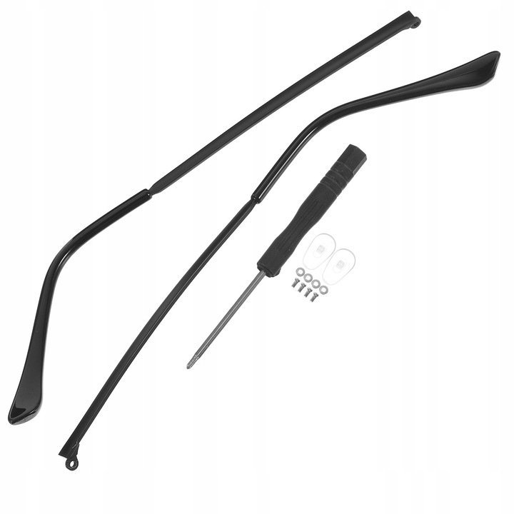 Set de reparare ochelari, metal, negru, 13.60x0.60x0.50cm
