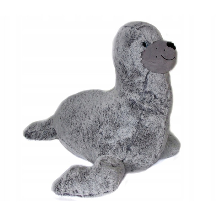 Foca de Plus Sun Day, 50cm, Gri, Material Moale, Certificata CE