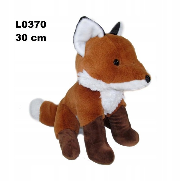 Ursulet de plus Vulpe 30cm, Stand, Sun-day
