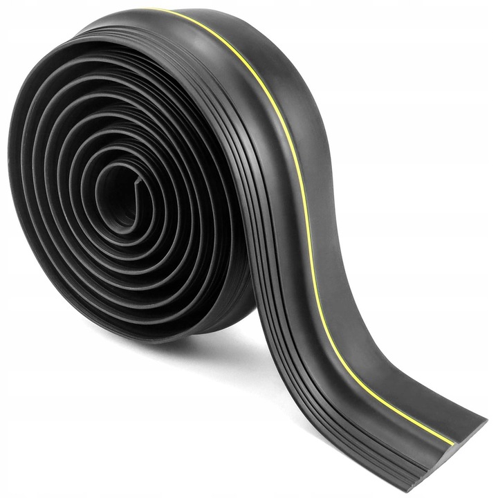 Uszczelca garaj, 3 m, 12,5x88 mm, rezistenta la intemperii, vizibilitate ridicata