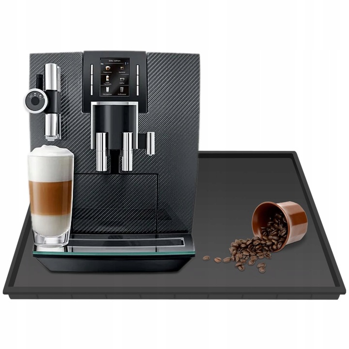 Covoras siliconic antiderapant pentru expresor de cafea, 48x30cm, impermeabila, usor de curatat