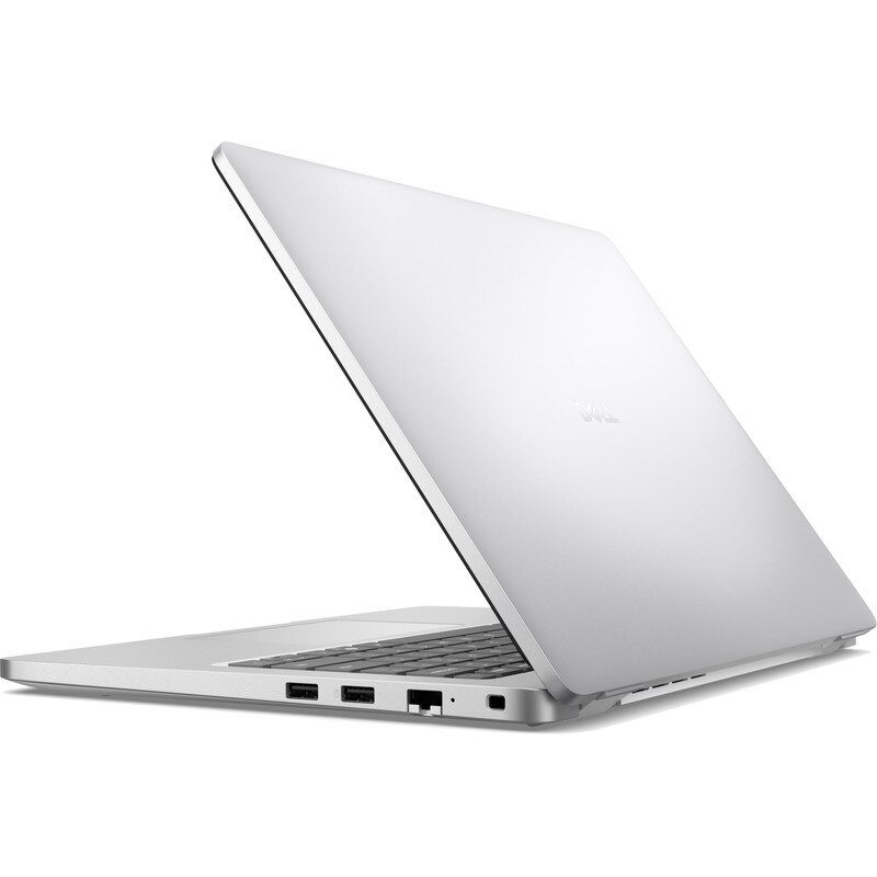 Laptop DELL 14'' Pro 14 PC14250, FHD+, Procesor Intel® Core™ Ultra 7 255U (12M Cache, up to 5.20 GHz), 16GB DDR5, 1TB SSD, Intel Graphics, Win 11 Pro, Platinum Silver, 3Y ProSupport