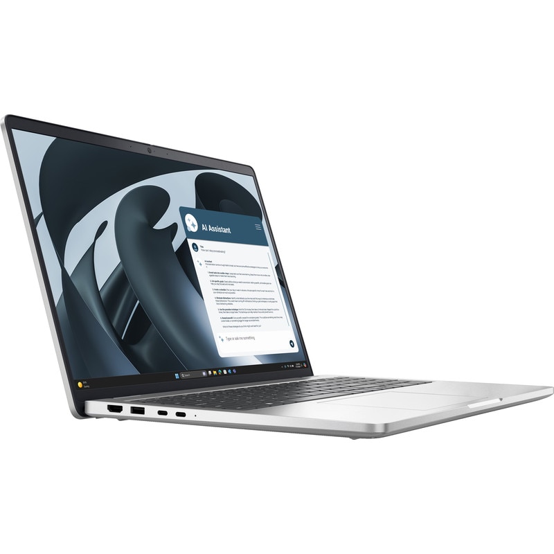 Laptop Dell Pro 16 Plus PB16255, 16 inch 1920 x 1200, AMD 230 6 C / 12 T, 3.2 GHz - 4.9 GHz, 6 MB 16 MB cache, 32 GB LPDDR5X, 1 TB SSD, AMD Radeon 760M, Windows 11 Pro