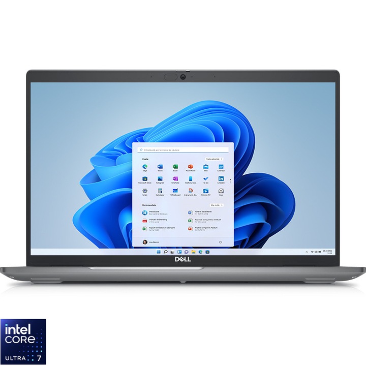Laptop Lenovo IdeaPad Slim 5 13ARP10, 83J20014BM, 13.3", AMD Ryzen 7 7735HS (8-core), AMD Radeon 680M, 16GB 6400MHz LPDDR5x, Argintiu