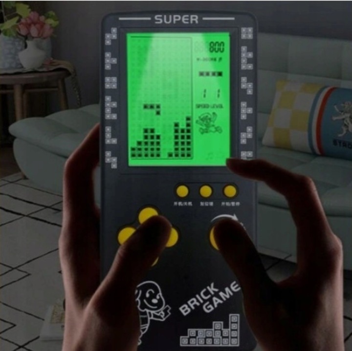 Конзола за игри Tetris RS-100, 4,1" HD, 23 игри, черна, 17,9x8,2x2см