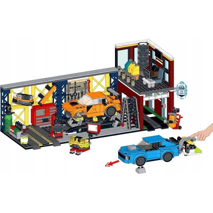 Set de constructie Hogokids, pentru copii 6+, multicolor