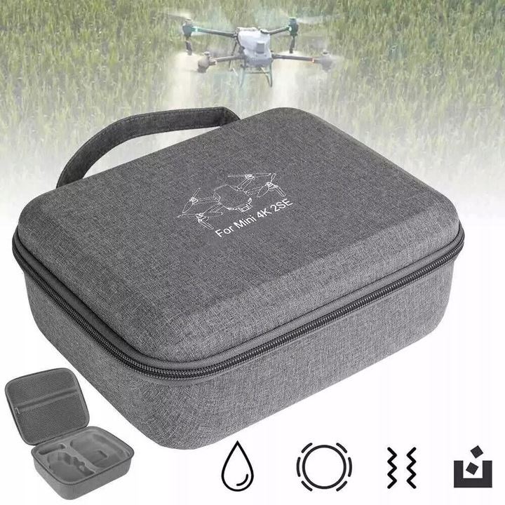 DJI Mini 2/2 SE drón hordtáska, nagy kapacitású, tartós anyag, kompakt, könnyen hordozható