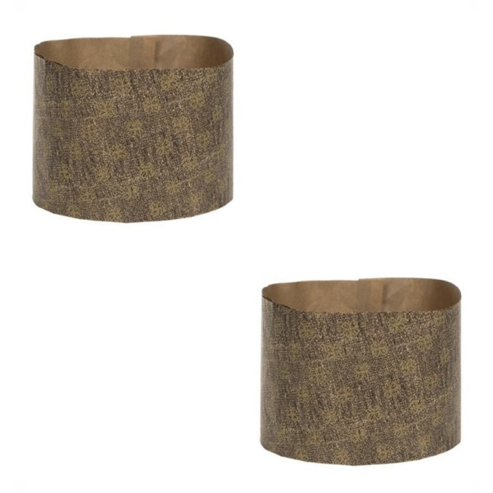 Forme din Hartie pentru Panettone Ø15x11cm - 2buc