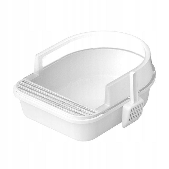 Litiere pentru pisici, pliabila, impermeabila, verde, 45x35x12,5cm