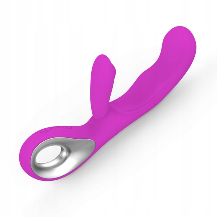 Vibrátor Kék Lótusz Kis Szerencsés Nyuszi Játék, G-pont, 10x20cm