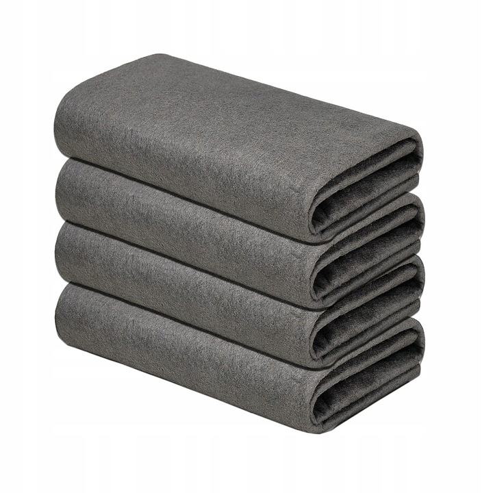 Set 4 lavete din microfibra, 40x30cm, absorbante, fara detergenti