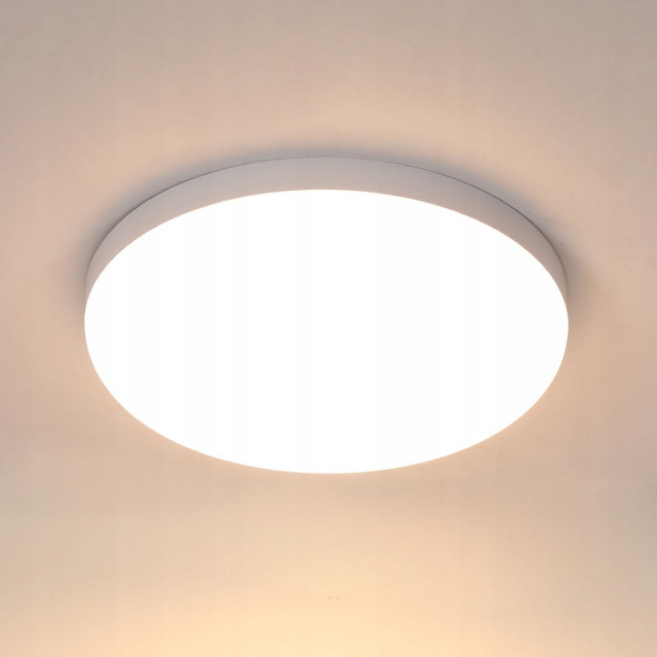 Goeco 32W LED mennyezeti lámpa, fehér, 3000K, IP54