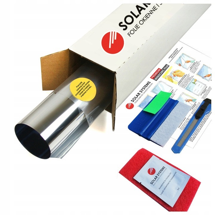 Folie Lustrata Autoadeziva pentru Feronerie, 50x300cm, Set Complet de Instalare