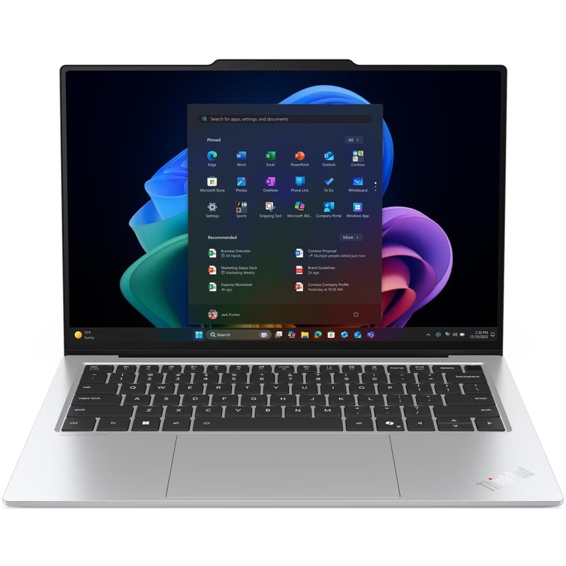 Laptop Lenovo ThinkPad X9-14 Gen 1, Procesor Intel Core Ultra 7, 32GB RAM, 1TB SSD, Alb, 14"