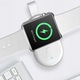 Incarcator wireless portabil pentru Apple Watch, 1100 mAh, incarcare magnetica, set complet