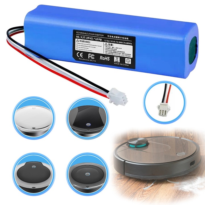 Baterie acumulator 14,4V 5200mAh pentru aspirator Roidmi Eve Plus