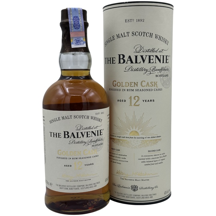 Whisky Balvenie Golden Cask 12 ani, 43%, 0.7l